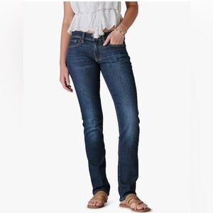 Lucky dark blue jeans mid-rise |6|
